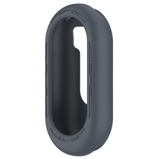 For Xiaomi Mi Band 8 Pure Color Silicone Watch Protective Case(Grey) by buy2fix