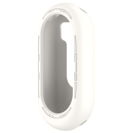 For Xiaomi Mi Band 8 Pure Color Silicone Watch Protective Case(Official White) by buy2fix