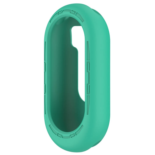 For Xiaomi Mi Band 8 Pure Color Silicone Watch Protective Case(Teal) by buy2fix
