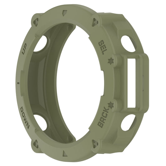 For Amazfit T-Rex Ultra Armor Hollow Watch Protective Case(Green) by buy2fix