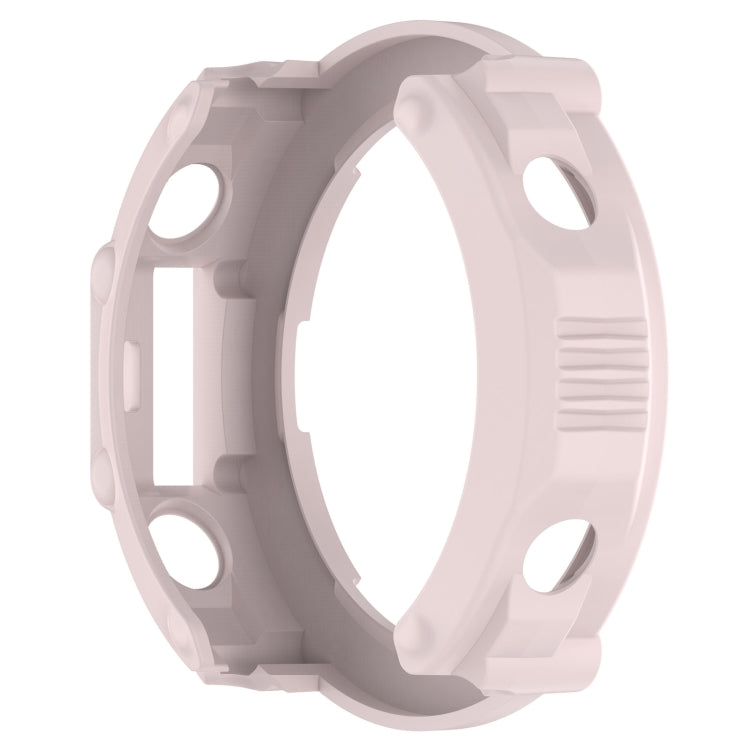 For Amazfit T-Rex Ultra Armor Hollow Watch Protective Case(Light Pink) - Watch Cases by buy2fix | Online Shopping UK | buy2fix