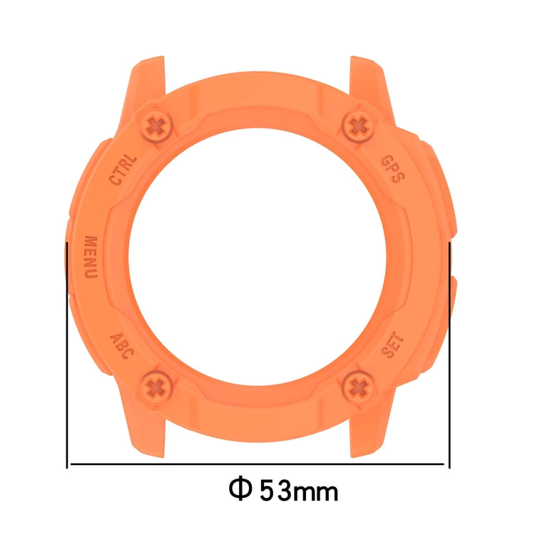 For Garmin Instinct 2X Armor Hollow Watch Protective Case(Green) - Watch Cases by buy2fix | Online Shopping UK | buy2fix