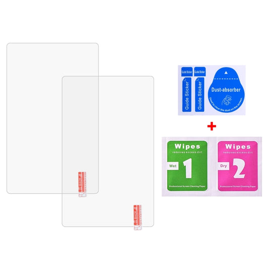 For Lenovo Legion Go/HEADWOLF Titan 8.8 2pcs 9H 0.3mm Explosion-proof Tempered Glass Film by buy2fix