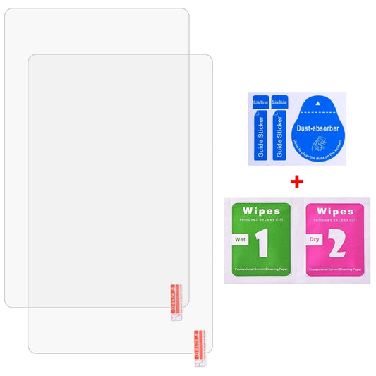 For Lenovo Legion Y700 2024 2pcs 9H 0.3mm Explosion-proof Tempered Glass Film by buy2fix