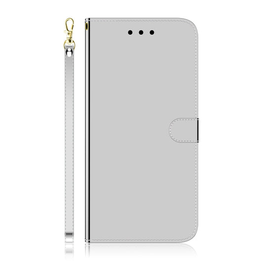 For Realme C53 / Narzo N53 Imitated Mirror Surface Leather Phone Case(Silver) by buy2fix
