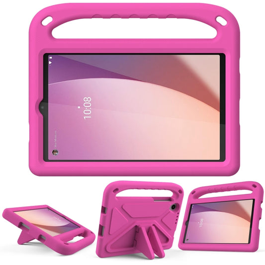 For Lenovo Tab M8 4th / 3th / 2th Gen Handle Portable EVA Shockproof Tablet Case(Rose Red) by buy2fix