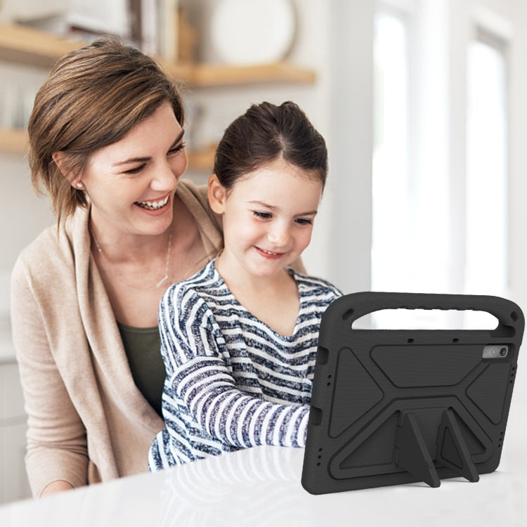 For Lenovo Pad Pro 2021 TB-J716F Handle Portable EVA Shockproof Tablet Case(Black) by buy2fix
