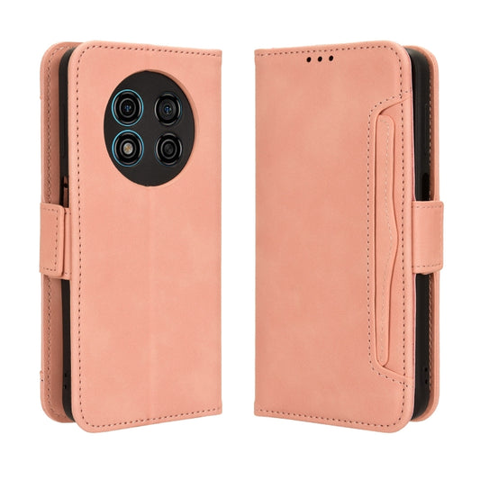 For Ulefone Note 15 Skin Feel Calf Texture Card Slots Leather Phone Case(Pink) by buy2fix
