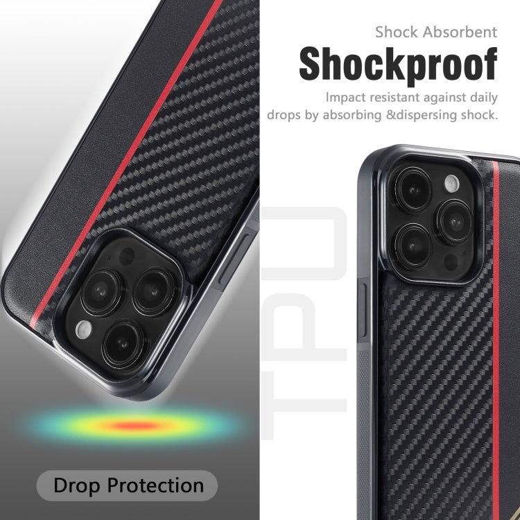 For Google Pixel 10 / 10 Pro LC.IMEEKE 3 in 1 Carbon Fiber Texture Shockproof Phone Case(Black) - Google Cases by LC.IMEEKE | Online Shopping UK | buy2fix