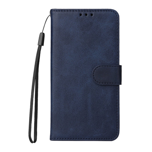 For vivo Y38 5G / T3x 5G Global Classic Calf Texture Flip Leather Phone Case(Blue) by buy2fix