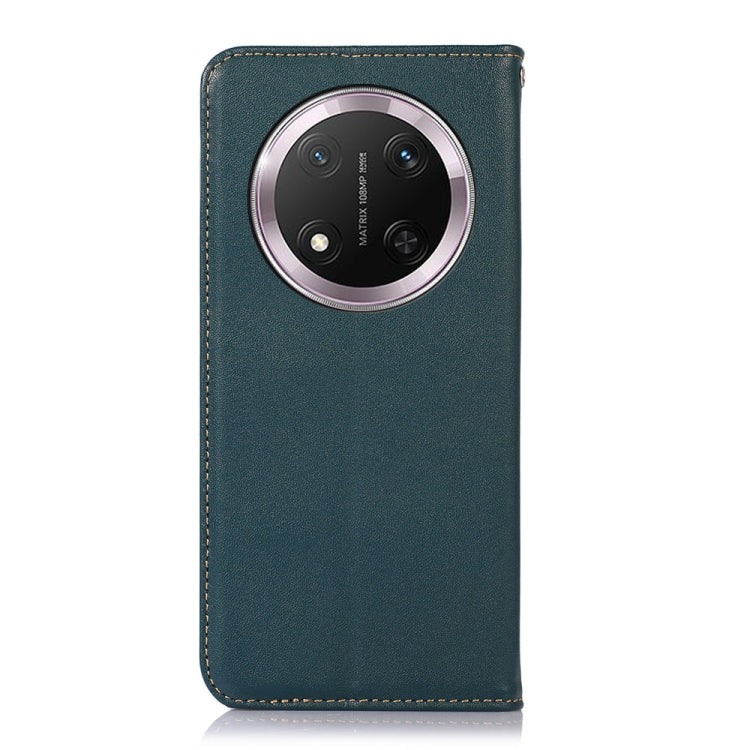 For Honor X9c 5G Global KHAZNEH Nappa Top Layer Cowhide Leather Phone Case(Green) - Honor Cases by buy2fix | Online Shopping UK | buy2fix