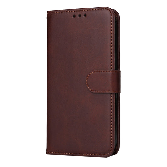 For Samsung Galaxy S23 FE 5G Classic Calf Texture Flip Leather Phone Case(Brown) by buy2fix