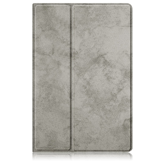 For Samsung Galaxy Tab S9 360 Rotation Stand Smart Leather Tablet Case(Grey) by buy2fix