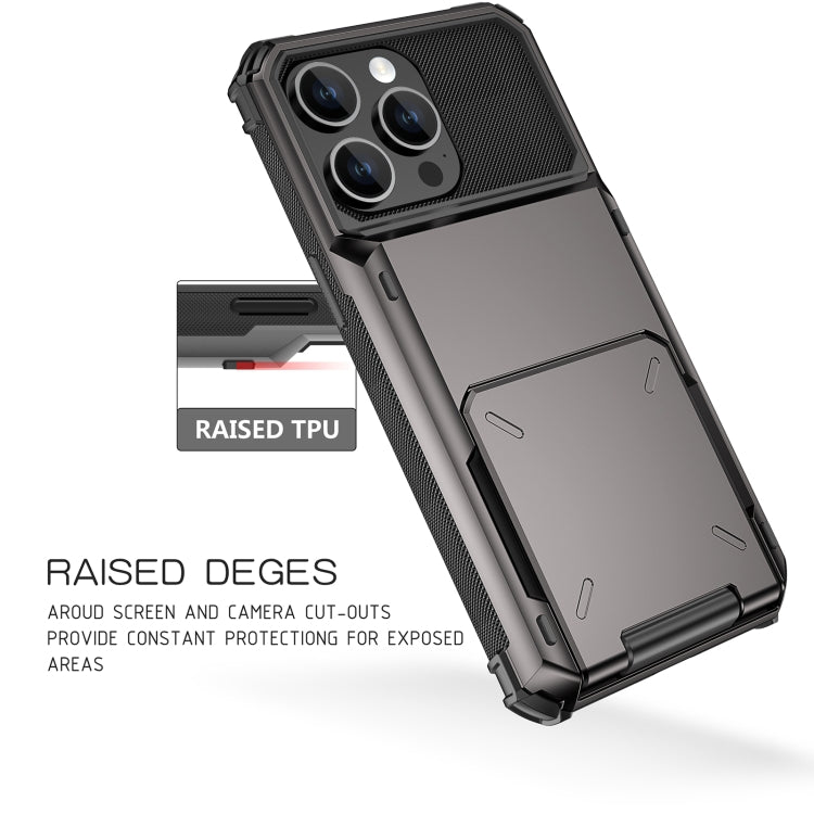 For iPhone 15 Pro Scratch-Resistant Shockproof Heavy Duty Rugged Armor Phone Case(White) - iPhone 15 Pro Cases by buy2fix | Online Shopping UK | buy2fix