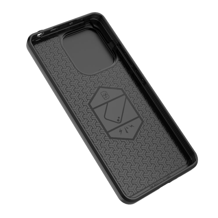 For Xiaomi Redmi Note 13 4G Global Sliding Camshield TPU + PC Shockproof Phone Case with Holder(Blue) - Xiaomi Cases by buy2fix | Online Shopping UK | buy2fix