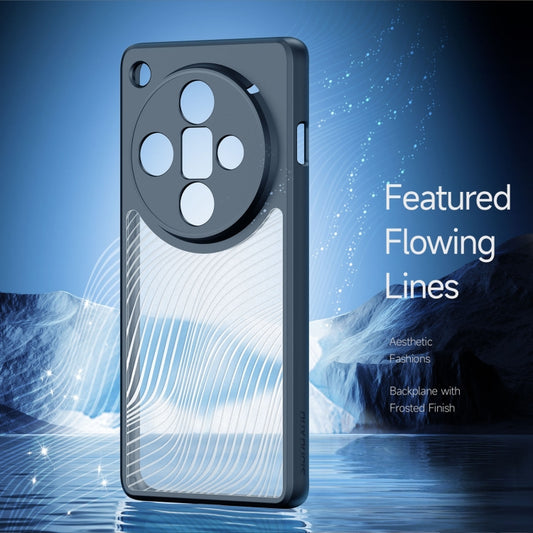 For OPPO Find X7 Ultra DUX DUCIS Aimo Series Frosted Feel Phone Case(Black) by DUX DUCIS