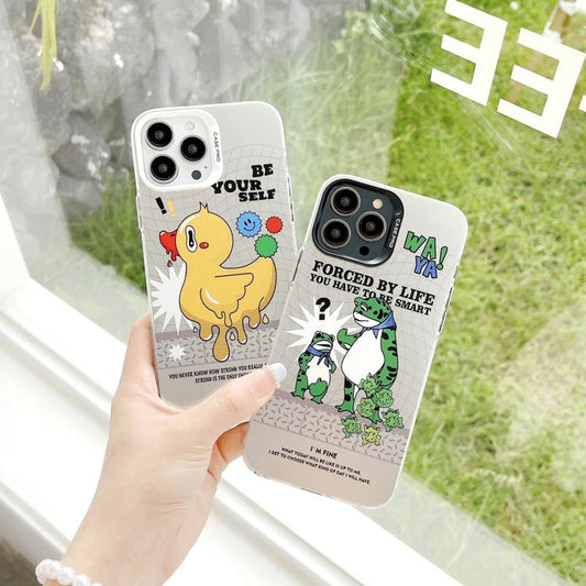 For iPhone 16 Plus Electroplated Silver Series PC Protective Phone Case(Grey Panda) by buy2fix