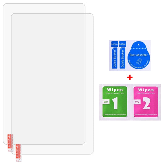 For Blackview Tab 50 WiFi 8.0 2pcs 9H 0.3mm Explosion-proof Tempered Glass Film by buy2fix