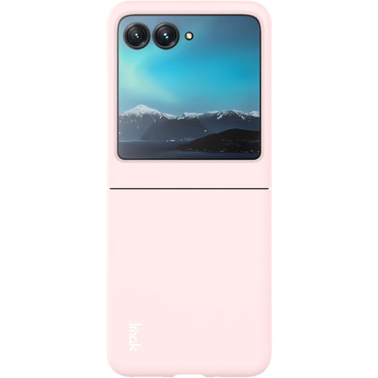 For Motorola Razr 40 Ultra IMAK JS-2 Series Colorful PC Case(Pink) by imak