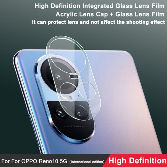 For OPPO Reno10 5G Global / Reno10 Pro 5G Global imak High Definition Integrated Glass Lens Film by imak