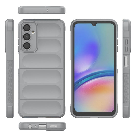 For Samsung Galaxy A05s 4G Magic Shield TPU + Flannel Phone Case(Grey) by buy2fix
