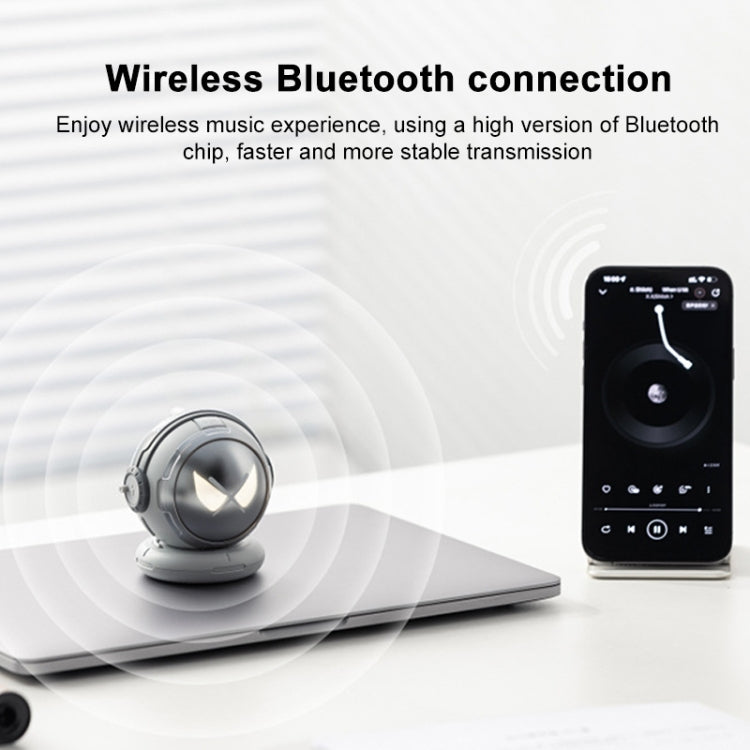 Astronaut Outdoor Wireless Bluetooth Desktop Subwoofer Speaker(White) - Desktop Speaker by buy2fix | Online Shopping UK | buy2fix