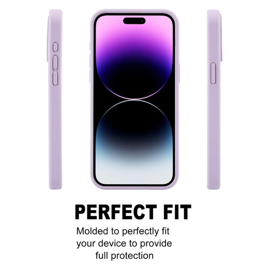 For iPhone 15 Pro Max GOOSPERY SILICONE Silky Soft TPU Phone Case(Purple) by GOOSPERY