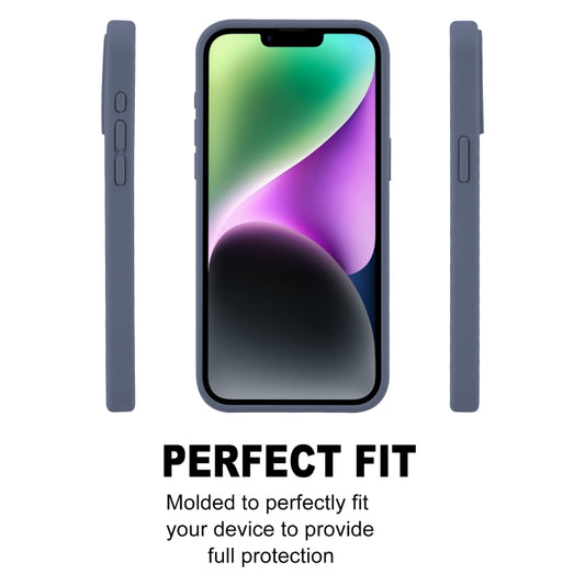 For iPhone 15 GOOSPERY SILICONE Silky Soft TPU Phone Case(Blue) - iPhone 15 Cases by GOOSPERY | Online Shopping UK | buy2fix