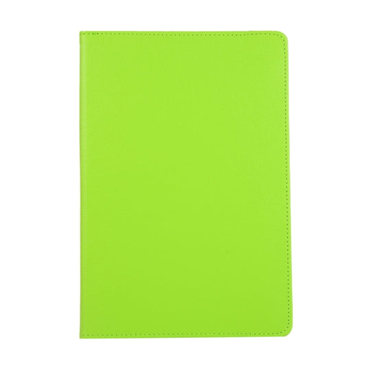 For Samsung Galaxy Tab S10 FE / S9 FE / S9 Litchi Texture 360 Degrees Rotation Holder Leather Tablet Case(Green) by buy2fix