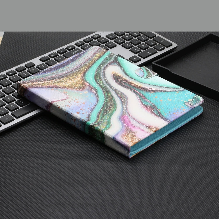 For 7 inch Universal Tablet Colored Drawing Stitching Horizontal Flip Leather Case with Holder & Card Slots & Anti-skid strip(Colored Sand) - 7 inch by buy2fix | Online Shopping UK | buy2fix