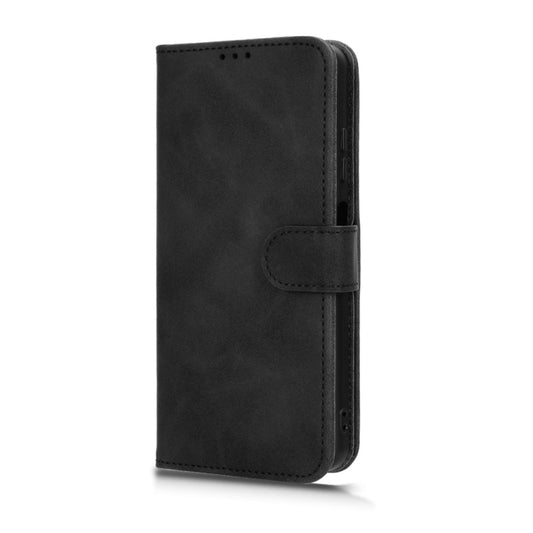 For Blackview OSCAL C70 Skin Feel Magnetic Flip Leather Phone Case(Black) by buy2fix