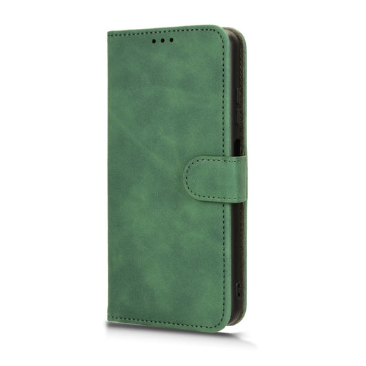 For Blackview OSCAL C70 Skin Feel Magnetic Flip Leather Phone Case(Green) by buy2fix