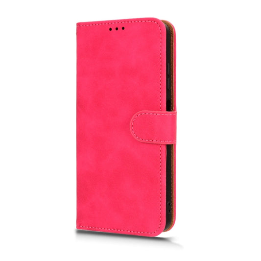For Blackview OSCAL C70 Skin Feel Magnetic Flip Leather Phone Case(Rose Red) by buy2fix