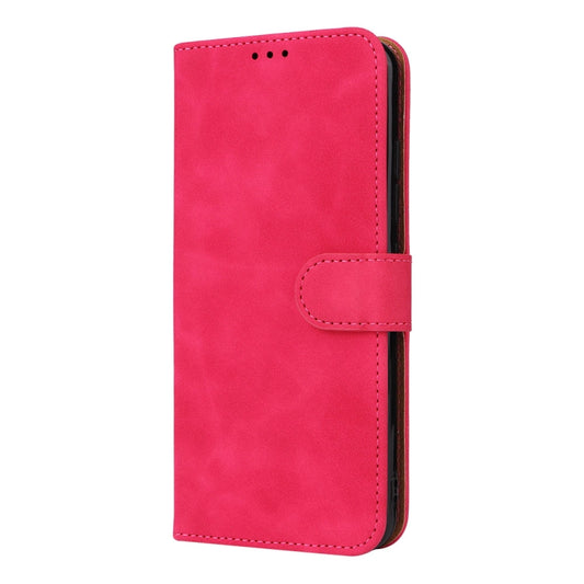 For Doogee X98 / X98 Pro Skin Feel Magnetic Flip Leather Phone Case(Rose Red) by buy2fix