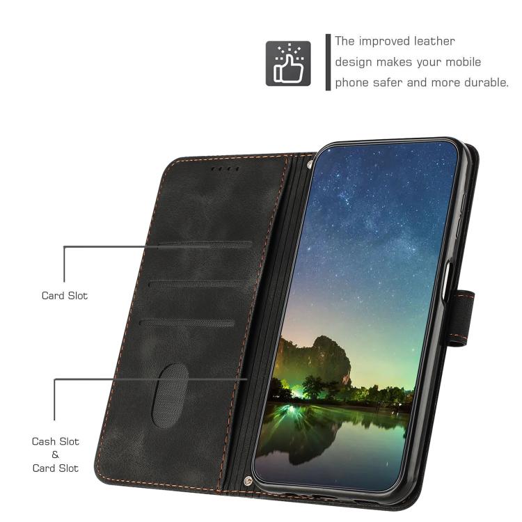 For Google Pixel 10 Pro XL Dream Triangle Leather Phone Case with Lanyard(Black) - Google Cases by buy2fix | Online Shopping UK | buy2fix