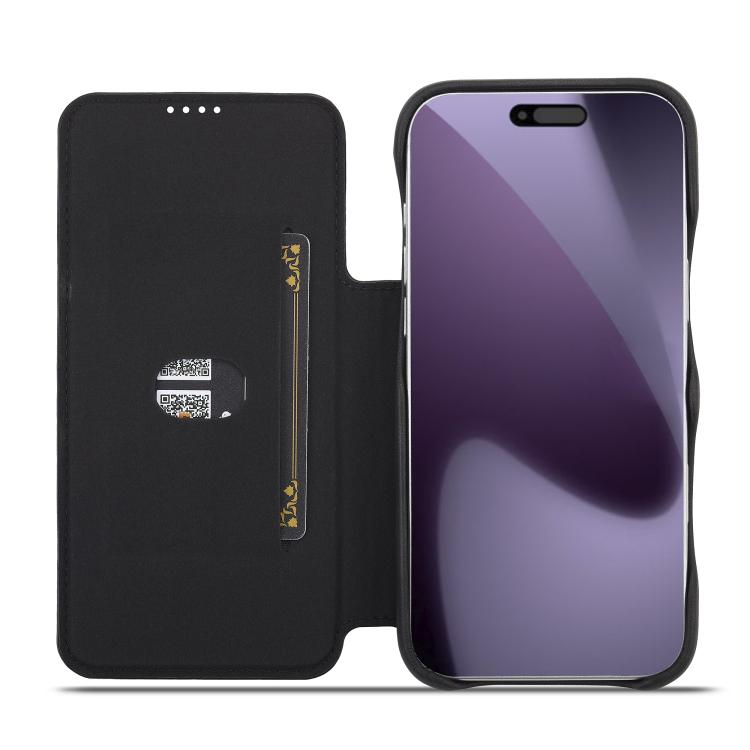 For iPhone 17 Pro Max LC.IMEEKE Hon Ancient Series Flip Leather Phone Case(Black) - iPhone 17 Pro Max Cases by LC.IMEEKE | Online Shopping UK | buy2fix