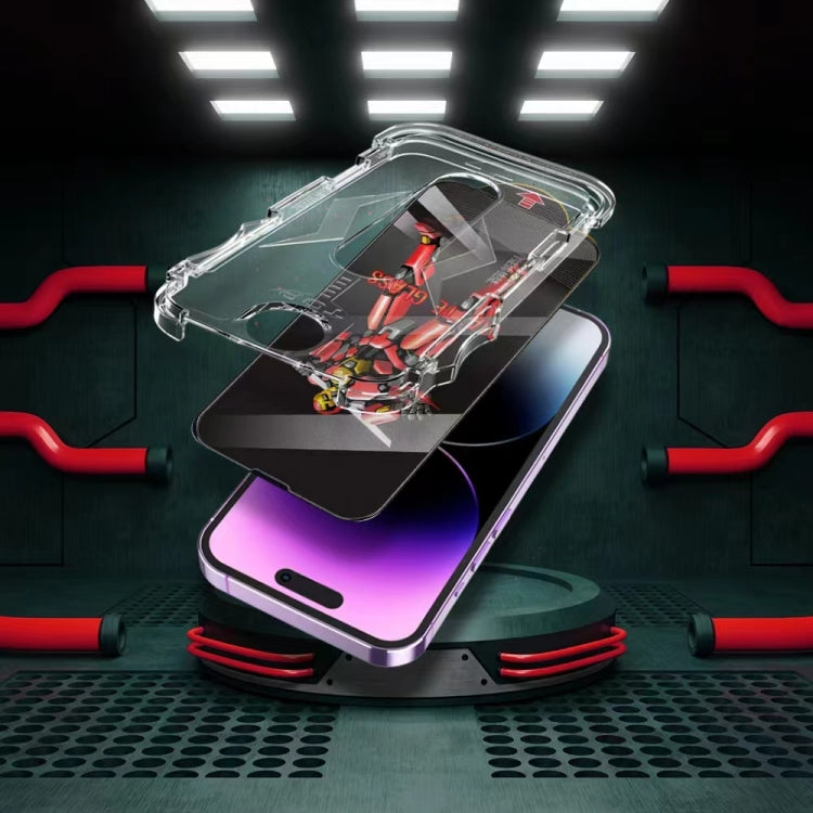 For iPhone 11 Pro Easy Install Matte Armor Tempered Glass Film - iPhone 11 Pro Tempered Glass by buy2fix | Online Shopping UK | buy2fix