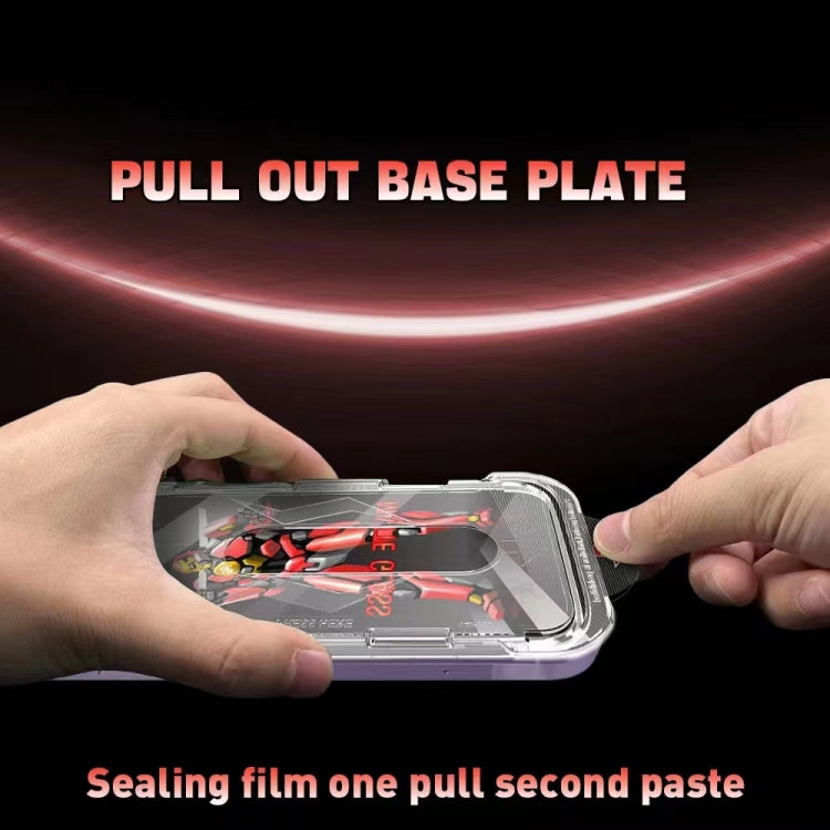 For iPhone 11 Pro Easy Install Matte Armor Tempered Glass Film - iPhone 11 Pro Tempered Glass by buy2fix | Online Shopping UK | buy2fix
