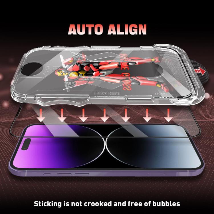 For iPhone Air Easy Install Matte Armor Tempered Glass Film - iPhone Air Tempered Glass by buy2fix | Online Shopping UK | buy2fix