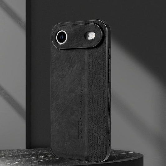 For iPhone Air AZNS 3D Embossed Skin Feel Phone Case(Black) - iPhone Air Cases by AZNS | Online Shopping UK | buy2fix