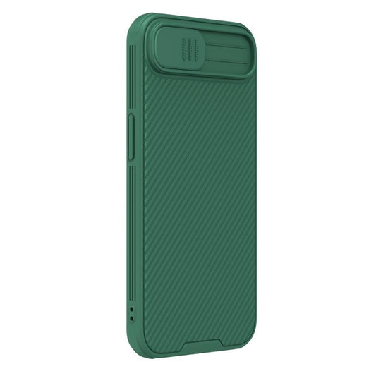 For iPhone 16e NILLKIN CamShield Pro PC Phone Case(Green) - iPhone 16e Cases by NILLKIN | Online Shopping UK | buy2fix