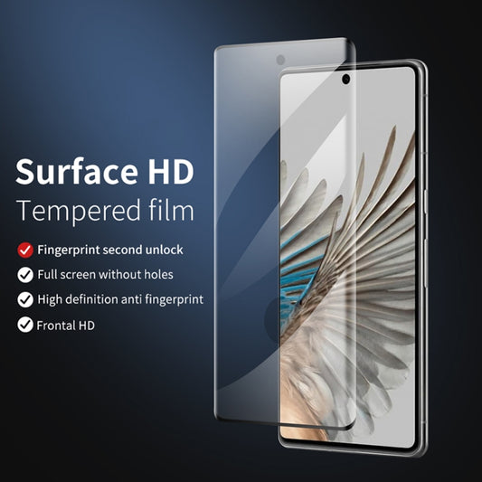 For Samsung Galaxy S21 Ultra 5G 3D Curved Edge HD Tempered Glass Film by buy2fix
