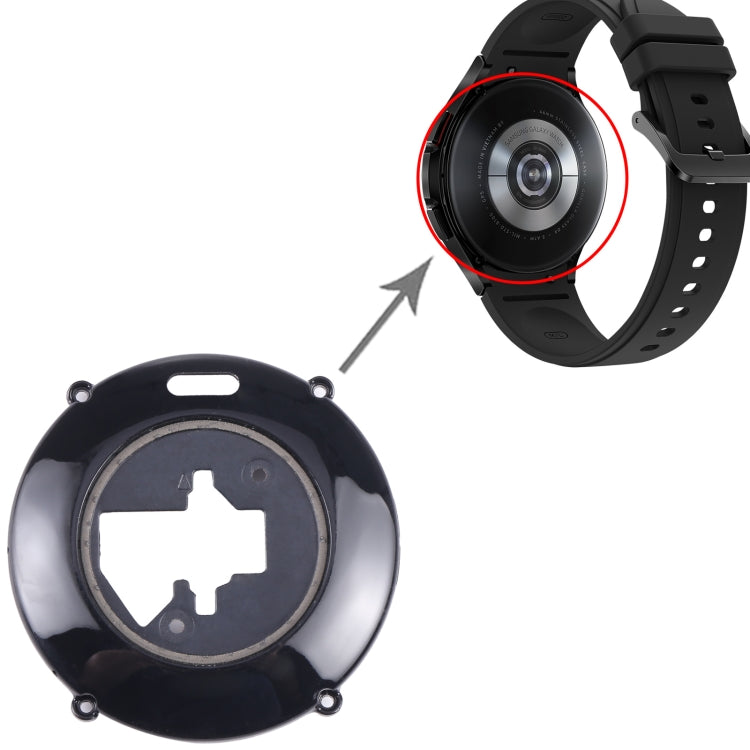 Original Rear Housing Cover For Samsung Galaxy Watch4 Classic 42mm SM-R880(Black) - Other Parts by buy2fix | Online Shopping UK | buy2fix