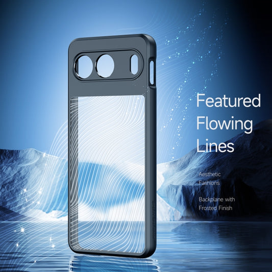 For OnePlus Nord 4 DUX DUCIS Aimo Series TPU + PC Frosted Feel Phone Case(Black) by DUX DUCIS