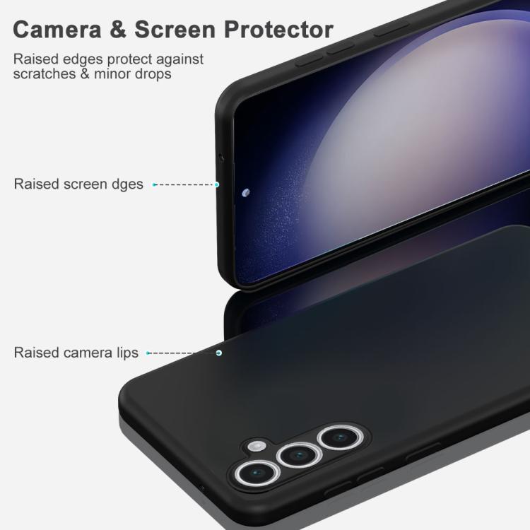 For Samsung Galaxy S23 FE 5G MagSafe Magnetic Liquid Silicone Phone Case(Black) - Galaxy S23 FE 5G Cases by buy2fix | Online Shopping UK | buy2fix