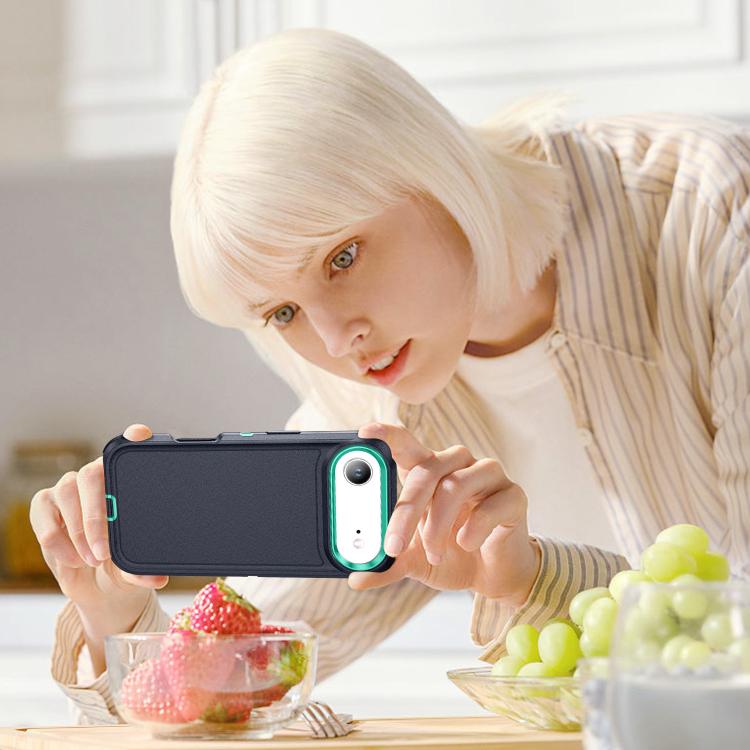 For iPhone Air Life Waterproof Rugged Phone Case(Dark Blue + Light Blue) - iPhone Air Cases by buy2fix | Online Shopping UK | buy2fix