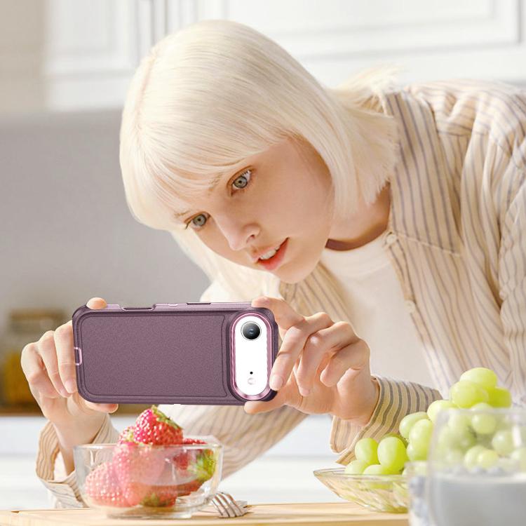 For iPhone Air Life Waterproof Rugged Phone Case(Purple + Pink) - iPhone Air Cases by buy2fix | Online Shopping UK | buy2fix