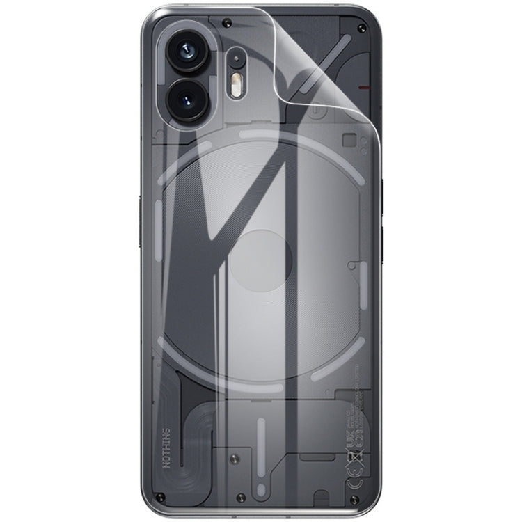 For Nothing Phone 2 2pcs imak Curved Hydrogel Film Pnone Back Protector - Nothing Tempered Glass by imak | Online Shopping UK | buy2fix