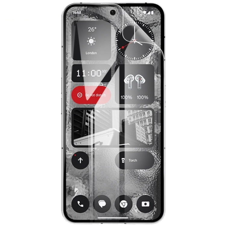For Nothing Phone 2 2pcs imak Curved Full Screen Hydrogel Film Protector - Nothing Tempered Glass by imak | Online Shopping UK | buy2fix