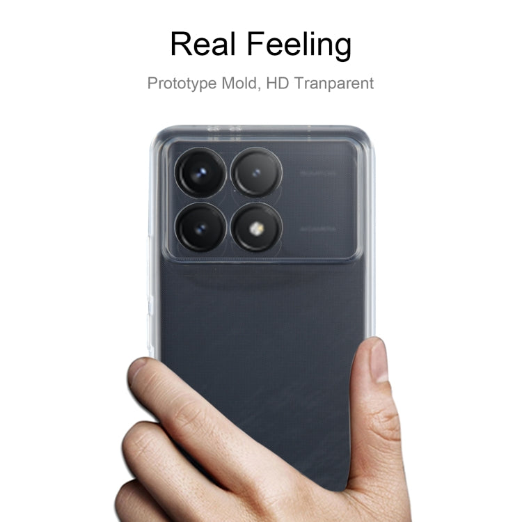 For Xiaomi Redmi K70 Ultra-thin Transparent TPU Phone Case - Xiaomi Cases by buy2fix | Online Shopping UK | buy2fix